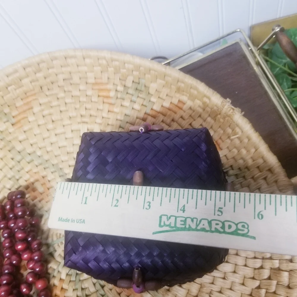 Boho Purple Square Box